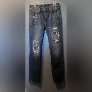 Men’s Levi Straight ripped 32x34